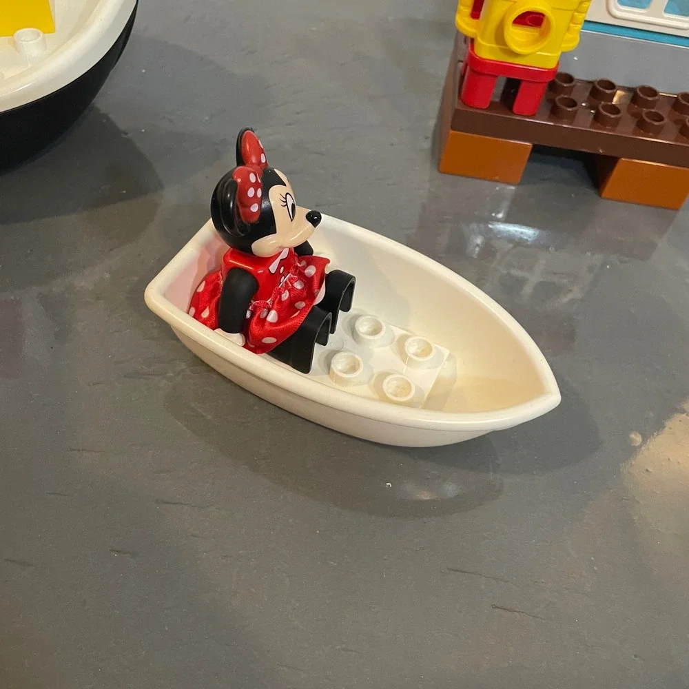 LEGO Duplo Disney Mickey Mouse MlBoat 10881 Steamboat Minnie Mouse Set READ